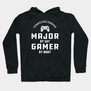 Computer science major by day gamer by night Hoodie